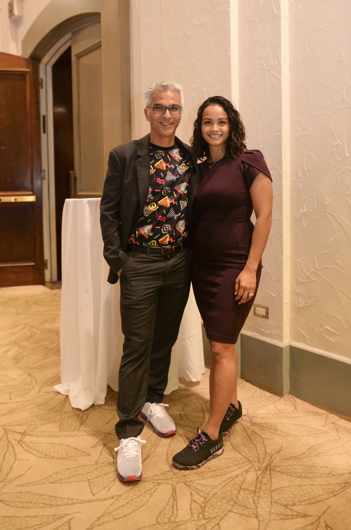 Make-A-Wish Black Tie & Tennies Gala: Peter and Kristen Lombard